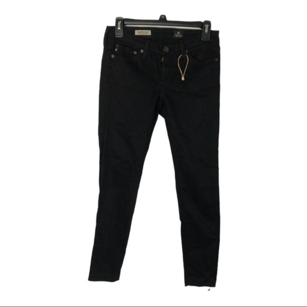 SOLD AG The Stilt Crop Black Cigarette Jean Crop Sz 30